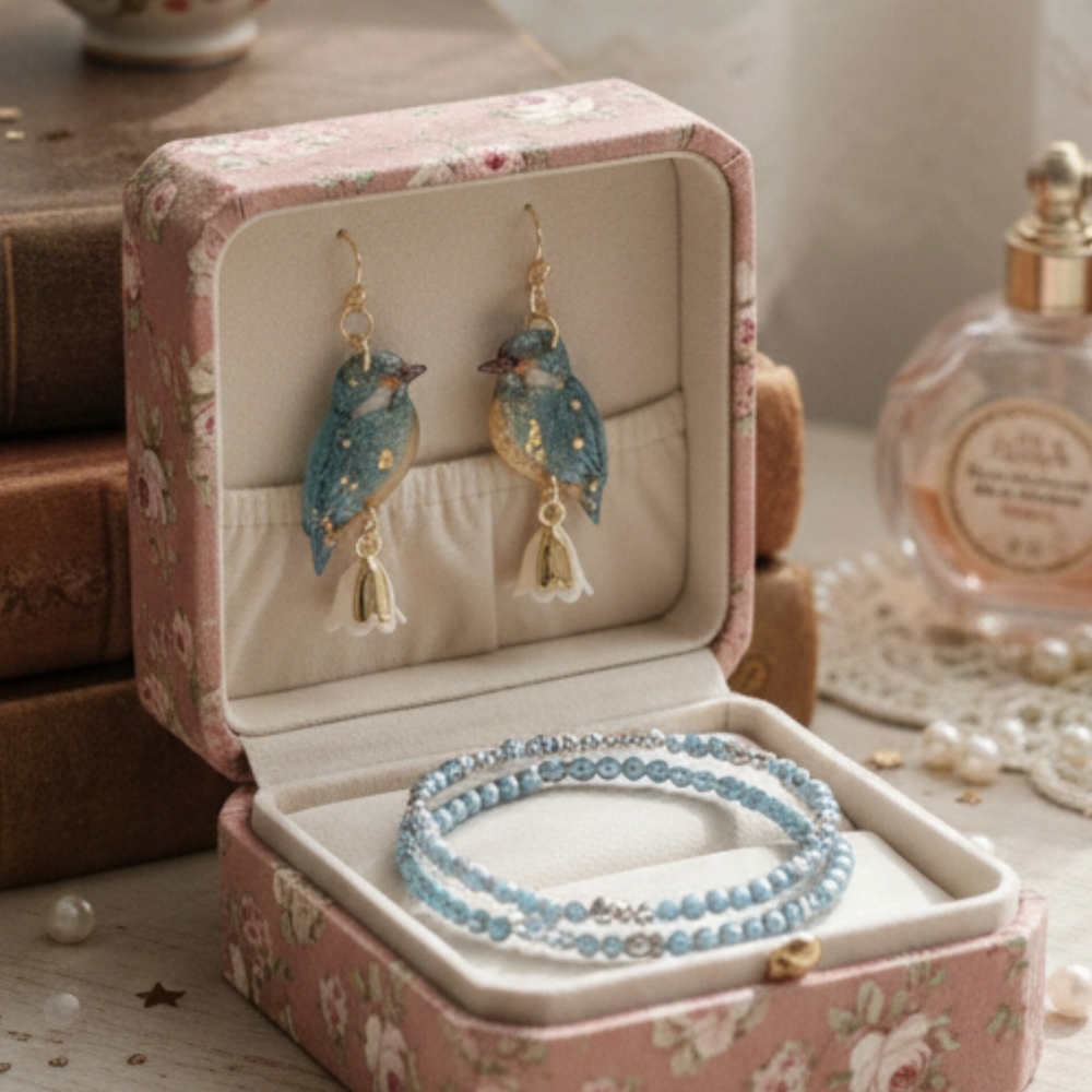 Bridgerton Inspired, Coquette Girl, Bird Earrings, Spring, Easter, Robin